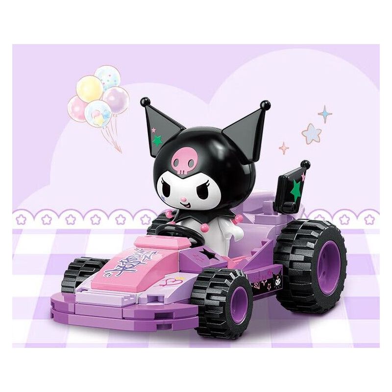 TOP TOY TC1724 1724 GIA ĐÌNH SANRIO MÔ HÌNH HẠM ĐỘI 6 NHỎ ĐÁNG NGẠC NHIÊN bộ đồ chơi xếp lắp ráp ghép mô hình Movie & Game SANRIO CHARACTERS Phim Và Trò Chơi