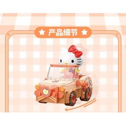 TOP TOY TC1724 1724 GIA ĐÌNH SANRIO MÔ HÌNH HẠM ĐỘI 6 NHỎ ĐÁNG NGẠC NHIÊN bộ đồ chơi xếp lắp ráp ghép mô hình Movie & Game SANRIO CHARACTERS Phim Và Trò Chơi
