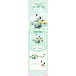TOP TOY TC1724 1724 GIA ĐÌNH SANRIO MÔ HÌNH HẠM ĐỘI 6 NHỎ ĐÁNG NGẠC NHIÊN bộ đồ chơi xếp lắp ráp ghép mô hình Movie & Game SANRIO CHARACTERS Phim Và Trò Chơi
