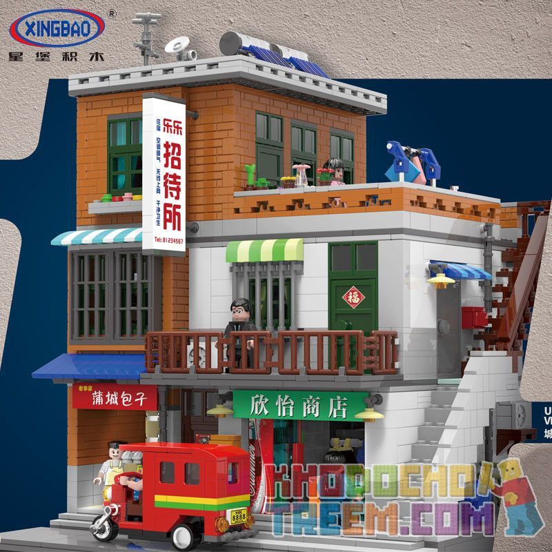 XINGBAO XB-01013 01013 XB01013 non  NGÔI NHÀ CỔ TRUNG HOA TRÊN PHỐ TẤN THÀNH TỈNH SƠN TÂY bộ đồ chơi xếp lắp ráp ghép mô hình Creator CREATIVE CITIES URBAN VILLAGE Sáng Tạo 2706 khối XINGBAO XB-01013 01013 XB01013 non  NGÔI NHÀ CỔ TRUNG HOA TRÊN PHỐ TẤN THÀNH TỈNH SƠN TÂY bộ đồ chơi xếp lắp ráp ghép mô hình Creator CREATIVE CITIES URBAN VILLAGE Sáng Tạo 2706 khối