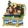 WEKKI 506192 HỘP KHO BÁU ÂM NHẠC NGÀY XỬA XƯA TIỆC TRÀ CỦA ALICE bộ đồ chơi xếp lắp ráp ghép mô hình MUSIC TREASURE BOX MAD TEA-PARTY