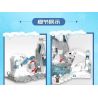 DK 6024 HỆ SINH THÁI THẾ GIỚI SÔNG BĂNG BẮC CỰC bộ đồ chơi xếp lắp ráp ghép mô hình ARCTIC GLACIER WORLD 898 khối