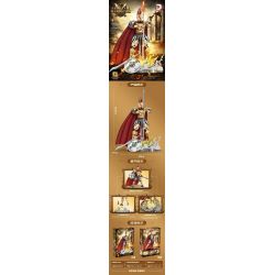 DK 2020 CHIẾN BINH SPARTAN bộ đồ chơi xếp lắp ráp ghép mô hình Historical SPARTAN WARRIORS 878 khối