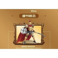DK 2020 CHIẾN BINH SPARTAN bộ đồ chơi xếp lắp ráp ghép mô hình Historical SPARTAN WARRIORS 878 khối