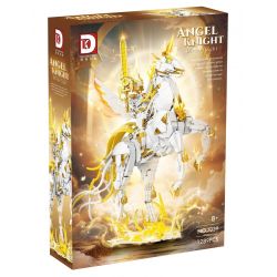DK 7039 HIỆP SĨ THIÊN THẦN bộ đồ chơi xếp lắp ráp ghép mô hình ANGEL KNIGHT 1289 khối