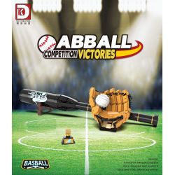 DK 80021 BÓNG CHÀY bộ đồ chơi xếp lắp ráp ghép mô hình Creator BASBALL Sáng Tạo 968 khối