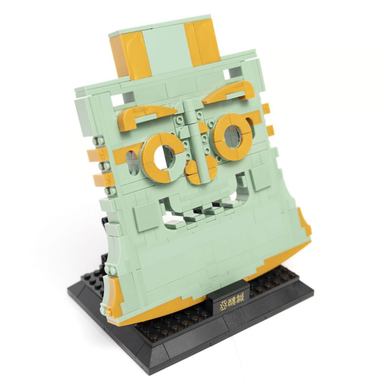  MR.KURIOSITY 20801 Xếp hình lắp ráp ghép mô hình Ya Chou Yue, kho báu của Bảo tàng Sơn Đông