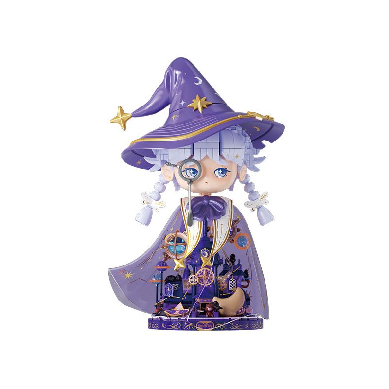 Lego Wekki 506196 The Dream Witch Revi Xếp hình lắp ráp ghép mô hình Ngày xửa ngày xưa: Phù thủy trong mơ