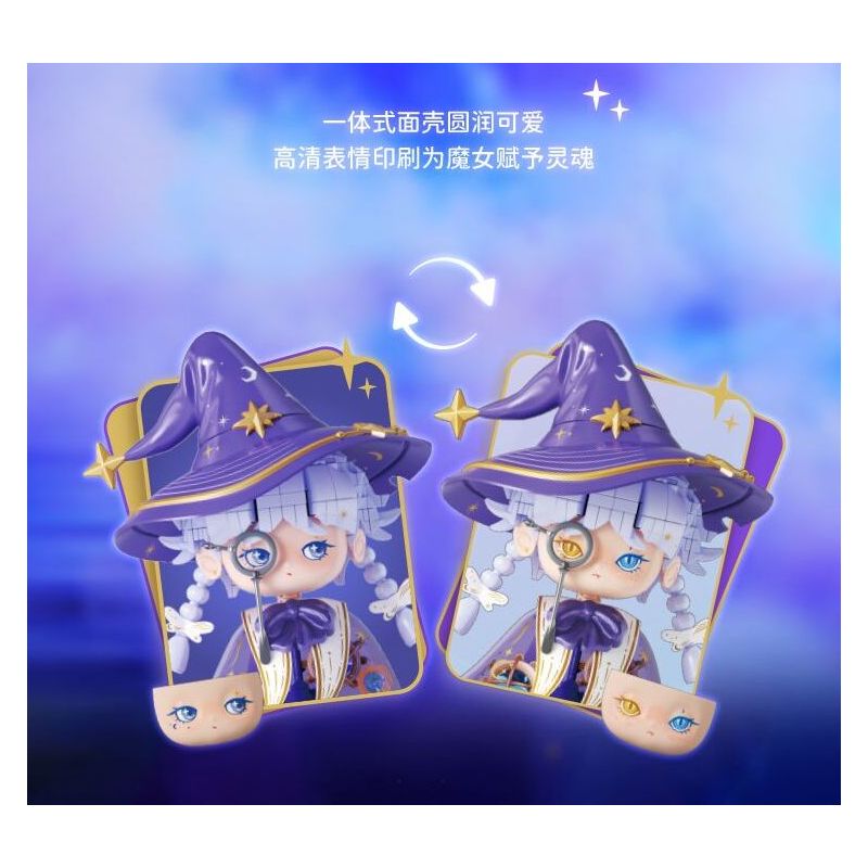 WEKKI 506196 NGÀY XỬA XƯA PHÙ THỦY TRONG MƠ bộ đồ chơi xếp lắp ráp ghép mô hình THE DREAM WITCH REVI