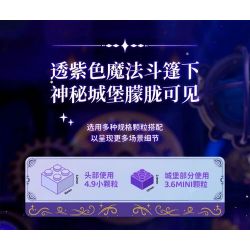 WEKKI 506196 NGÀY XỬA XƯA PHÙ THỦY TRONG MƠ bộ đồ chơi xếp lắp ráp ghép mô hình THE DREAM WITCH REVI