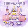 SEMBO 616232 CHÌA KHÓA MA THUẬT DỄ THƯƠNG TUYỆT VỜI LÂU ĐÀI MAY MẮN bộ đồ chơi xếp lắp ráp ghép mô hình Movie & Game Phim Và Trò Chơi 572 khối