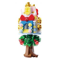 GEKKOSHA 802071 TRUYỆN CỔ TÍCH XÂY DỰNG ƯỚC MƠ GIẤC TRẮNG TINH KHÔI bộ đồ chơi xếp lắp ráp ghép mô hình Arts & Crafts