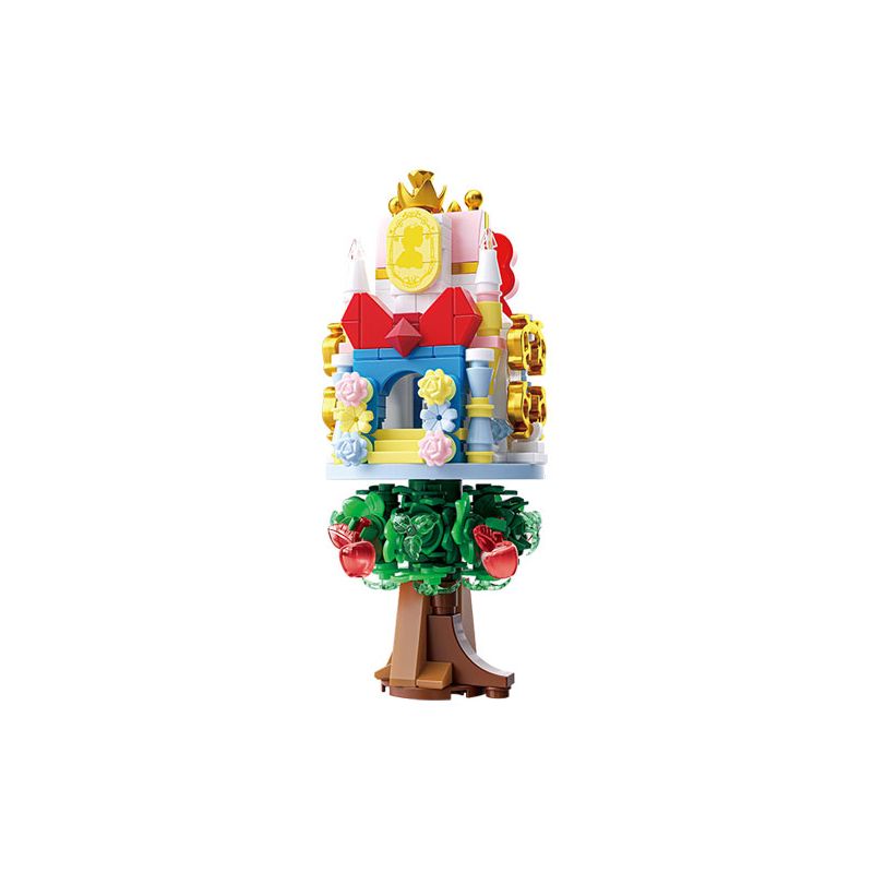 Lego Gekkosha 802071 Xếp hình lắp ráp ghép mô hình Truyện cổ tích xây dựng ước mơ: Giấc mơ trắng tinh khôi