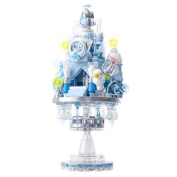 GEKKOSHA 802072 GIẤC MƠ CỔ TÍCH NGÔI SAO PHÙ THỦY bộ đồ chơi xếp lắp ráp ghép mô hình Arts & Crafts