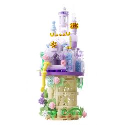 GEKKOSHA 802073 TRUYỆN CỔ TÍCH TRONG MƠ KHU VƯỜN TRÊN MÂY bộ đồ chơi xếp lắp ráp ghép mô hình Arts & Crafts