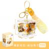 GEKKOSHA 802062 HÌNH VẼ NGÔI SAO ĐIỆN ẢNH DỄ THƯƠNG BÁNH MÌ SHIBA INU bộ đồ chơi xếp lắp ráp ghép mô hình Gear Đồ Lắp Ghép
