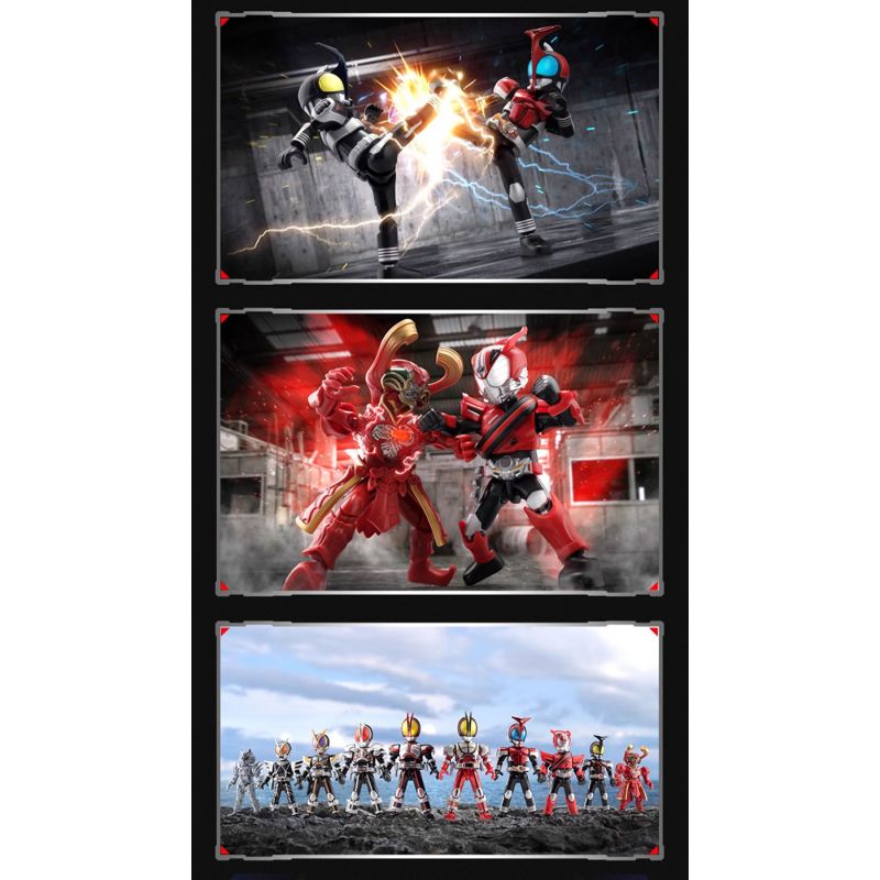 BLOKEES 74202 KAMEN RIDER ERA STAR EDITION PHẦN 2 THẾ GIỚI TĂNG TỐC bộ đồ chơi xếp lắp ráp ghép mô hình Movie & Game Phim Và Trò Chơi