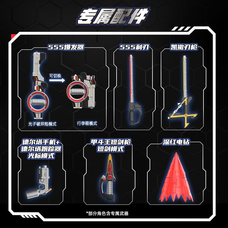 BLOKEES 74202 KAMEN RIDER ERA STAR EDITION PHẦN 2 THẾ GIỚI TĂNG TỐC bộ đồ chơi xếp lắp ráp ghép mô hình Movie & Game Phim Và Trò Chơi