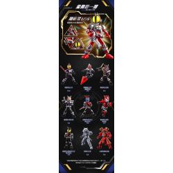 BLOKEES 74202 KAMEN RIDER ERA STAR EDITION PHẦN 2 THẾ GIỚI TĂNG TỐC bộ đồ chơi xếp lắp ráp ghép mô hình Movie & Game Phim Và Trò Chơi