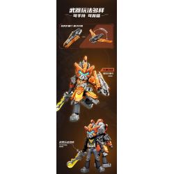 BLOKEES 85026 VÔ HẠN TƯỚNG AMV-19 HUANG ZHONG BATTLE SUIT bộ đồ chơi xếp lắp ráp ghép mô hình Movie & Game Phim Và Trò Chơi