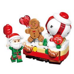 KEEPPLEY K29802 29802 K29803 29803 K29804 29804 K29805 29805 K29806 29806 HỘP TRÁNG MIỆNG GIÁNG SINH 4 LOẠI BÁNH MOUSSE NGỌT NGÀO MILLE-FEUILLE KEM GỪNG NGƯỜI ĐÀN ÔNG DÂU SOCOLA CÂY THÔNG NOEL bộ đồ chơi xếp lắp ráp ghép mô hình Creator Sáng Tạo