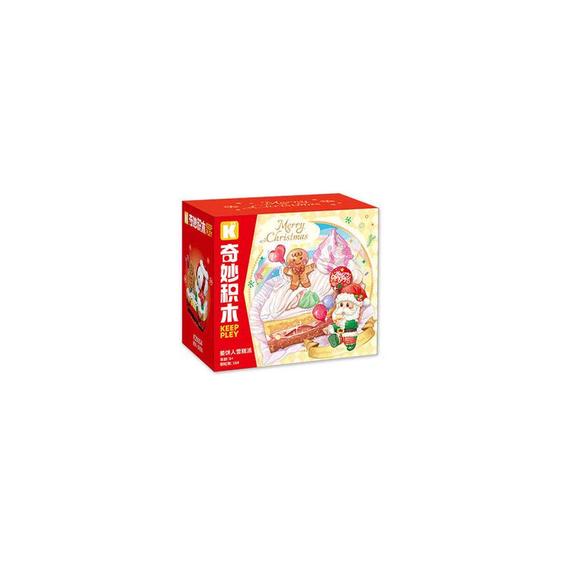 KEEPPLEY K29802 29802 K29803 29803 K29804 29804 K29805 29805 K29806 29806 HỘP TRÁNG MIỆNG GIÁNG SINH 4 LOẠI BÁNH MOUSSE NGỌT NGÀO MILLE-FEUILLE KEM GỪNG NGƯỜI ĐÀN ÔNG DÂU SOCOLA CÂY THÔNG NOEL bộ đồ chơi xếp lắp ráp ghép mô hình Creator Sáng Tạo