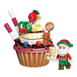 KEEPPLEY K29802 29802 K29803 29803 K29804 29804 K29805 29805 K29806 29806 HỘP TRÁNG MIỆNG GIÁNG SINH 4 LOẠI BÁNH MOUSSE NGỌT NGÀO MILLE-FEUILLE KEM GỪNG NGƯỜI ĐÀN ÔNG DÂU SOCOLA CÂY THÔNG NOEL bộ đồ chơi xếp lắp ráp ghép mô hình Creator Sáng Tạo