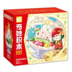KEEPPLEY K29802 29802 K29803 29803 K29804 29804 K29805 29805 K29806 29806 HỘP TRÁNG MIỆNG GIÁNG SINH 4 LOẠI BÁNH MOUSSE NGỌT NGÀO MILLE-FEUILLE KEM GỪNG NGƯỜI ĐÀN ÔNG DÂU SOCOLA CÂY THÔNG NOEL bộ đồ chơi xếp lắp ráp ghép mô hình Creator Sáng Tạo
