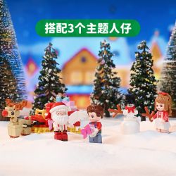 KEEPPLEY K29801 29801 CÂY GIÁNG SINH TUYỆT VỜI bộ đồ chơi xếp lắp ráp ghép mô hình Creator Sáng Tạo