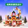 KEEPPLEY 34016 LÂU ĐÀI GIÁNG SINH bộ đồ chơi xếp lắp ráp ghép mô hình Creator Sáng Tạo