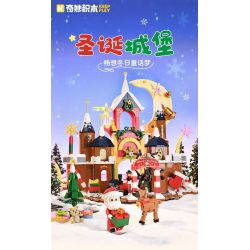 KEEPPLEY 34016 LÂU ĐÀI GIÁNG SINH bộ đồ chơi xếp lắp ráp ghép mô hình Creator Sáng Tạo