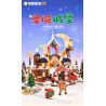 KEEPPLEY 34016 LÂU ĐÀI GIÁNG SINH bộ đồ chơi xếp lắp ráp ghép mô hình Creator Sáng Tạo