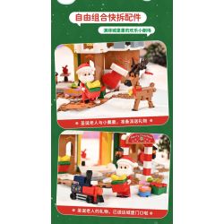 KEEPPLEY 34016 LÂU ĐÀI GIÁNG SINH bộ đồ chơi xếp lắp ráp ghép mô hình Creator Sáng Tạo