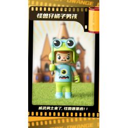 JAKI HK302 HỘP MÙ NHÀ HÁT NHÂN VẬT ORANGE BOY bộ đồ chơi xếp lắp ráp ghép mô hình Collectable Minifigures OWANGE BOY Búp Bê Sưu Tầm
