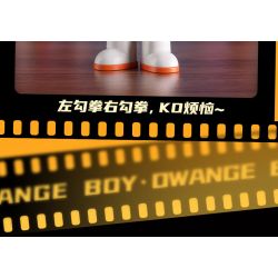 JAKI HK302 HỘP MÙ NHÀ HÁT NHÂN VẬT ORANGE BOY bộ đồ chơi xếp lắp ráp ghép mô hình Collectable Minifigures OWANGE BOY Búp Bê Sưu Tầm