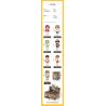 JAKI HK302 HỘP MÙ NHÀ HÁT NHÂN VẬT ORANGE BOY bộ đồ chơi xếp lắp ráp ghép mô hình Collectable Minifigures OWANGE BOY Búp Bê Sưu Tầm