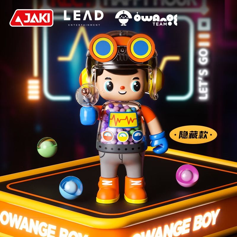 JAKI HK302 HỘP MÙ NHÀ HÁT NHÂN VẬT ORANGE BOY bộ đồ chơi xếp lắp ráp ghép mô hình Collectable Minifigures OWANGE BOY Búp Bê Sưu Tầm