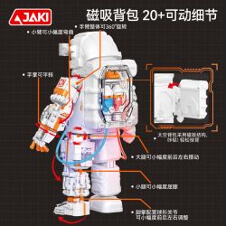 JAKI CK242 SPACE FUN BỘ KỶ NIỆM HỪNG ĐÔNG bộ đồ chơi xếp lắp ráp ghép mô hình