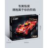 CADA DOUBLEE C63008 63008 NGỌN LỬA TỐC ĐỘ XE THỂ THAO ĐUA THỜI GIAN DÀI tỷ lệ 1:10 bộ đồ chơi xếp lắp ráp ghép mô hình Technic BLAZING FLAME Kỹ Thuật Công Nghệ Cao Mô Hình Phương Tiện 1518 khối