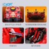 CADA DOUBLEE C63008 63008 NGỌN LỬA TỐC ĐỘ XE THỂ THAO ĐUA THỜI GIAN DÀI tỷ lệ 1:10 bộ đồ chơi xếp lắp ráp ghép mô hình Technic BLAZING FLAME Kỹ Thuật Công Nghệ Cao Mô Hình Phương Tiện 1518 khối