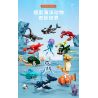 FORANGE FC8153 8153 BỘ SƯU TẬP MINI 12 LOẠI ĐỘNG VẬT BIỂN YINY bộ đồ chơi xếp lắp ráp ghép mô hình Creator Sáng Tạo 679 khối