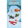 FORANGE FC8153 8153 BỘ SƯU TẬP MINI 12 LOẠI ĐỘNG VẬT BIỂN YINY bộ đồ chơi xếp lắp ráp ghép mô hình Creator Sáng Tạo 679 khối