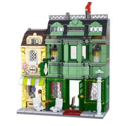 FORANGE FC8404 8404 TÒA NHÀ HÀNG PHƯƠNG TÂY bộ đồ chơi xếp lắp ráp ghép mô hình Creator Sáng Tạo