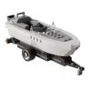 XBERT 66115 TRAILER VẬN CHUYỂN TÀU CAO TỐC bộ đồ chơi xếp lắp ráp ghép mô hình City TRAILER WITH SPEEDBOAT Thành Phố 162 khối