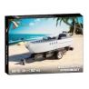 XBERT 66115 TRAILER VẬN CHUYỂN TÀU CAO TỐC bộ đồ chơi xếp lắp ráp ghép mô hình City TRAILER WITH SPEEDBOAT Thành Phố 162 khối