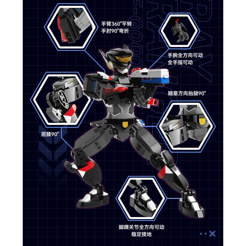 F5 G0006-1 0006-1 SỨC MẠNH SIÊU QUÂN CỦA LỰC LƯỢNG NHỎ HÌNH THỨC ĐỘI ĐẦY ĐỦ HƠN bộ đồ chơi xếp lắp ráp ghép mô hình Movie & Game MINIFORCE Phim Và Trò Chơi