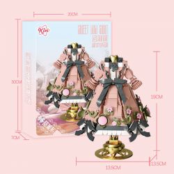 KIVI 288070 VÁY LOLI NGỌT NGÀO bộ đồ chơi xếp lắp ráp ghép mô hình Arts & Crafts