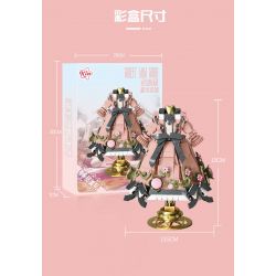 KIVI 288070 VÁY LOLI NGỌT NGÀO bộ đồ chơi xếp lắp ráp ghép mô hình Arts & Crafts