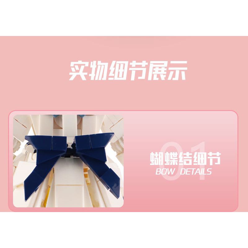 KIVI 288072 VÁY GOTH LOLI bộ đồ chơi xếp lắp ráp ghép mô hình Arts & Crafts