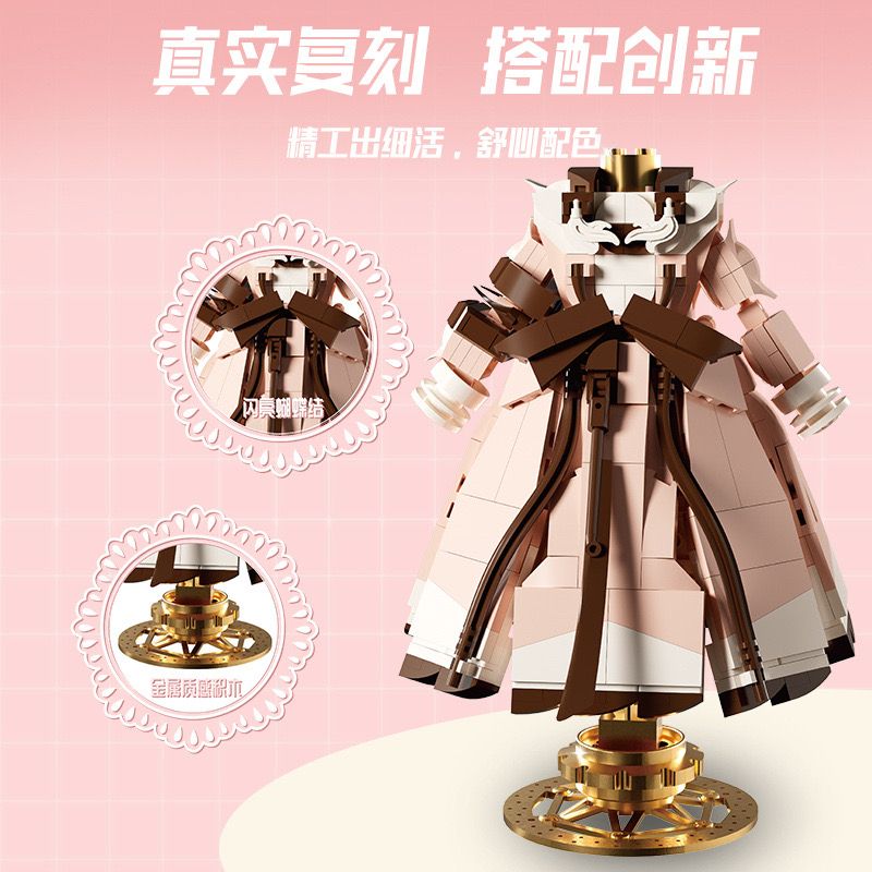 KIVI 288073 VÁY LOLI MỤC VỤ bộ đồ chơi xếp lắp ráp ghép mô hình Arts & Crafts